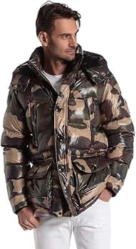 MONCLER 迷彩柄 フード付き マウンテンパーカー Amazon | (モンクレール) MONCLER 光沢ナイロン 迷彩柄 フード